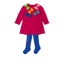 Komplet za djevojčice – haljina i čarape s mašnicama | Agatha Ruiz de la Prada picture