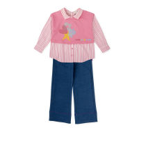 Komplet za djevojčice – košulja s printom i hlače | Agatha Ruiz de la Prada picture