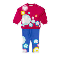 Komplet za djevojčice – majica i tajice s cvjetnim printom | Agatha Ruiz de la Prada picture